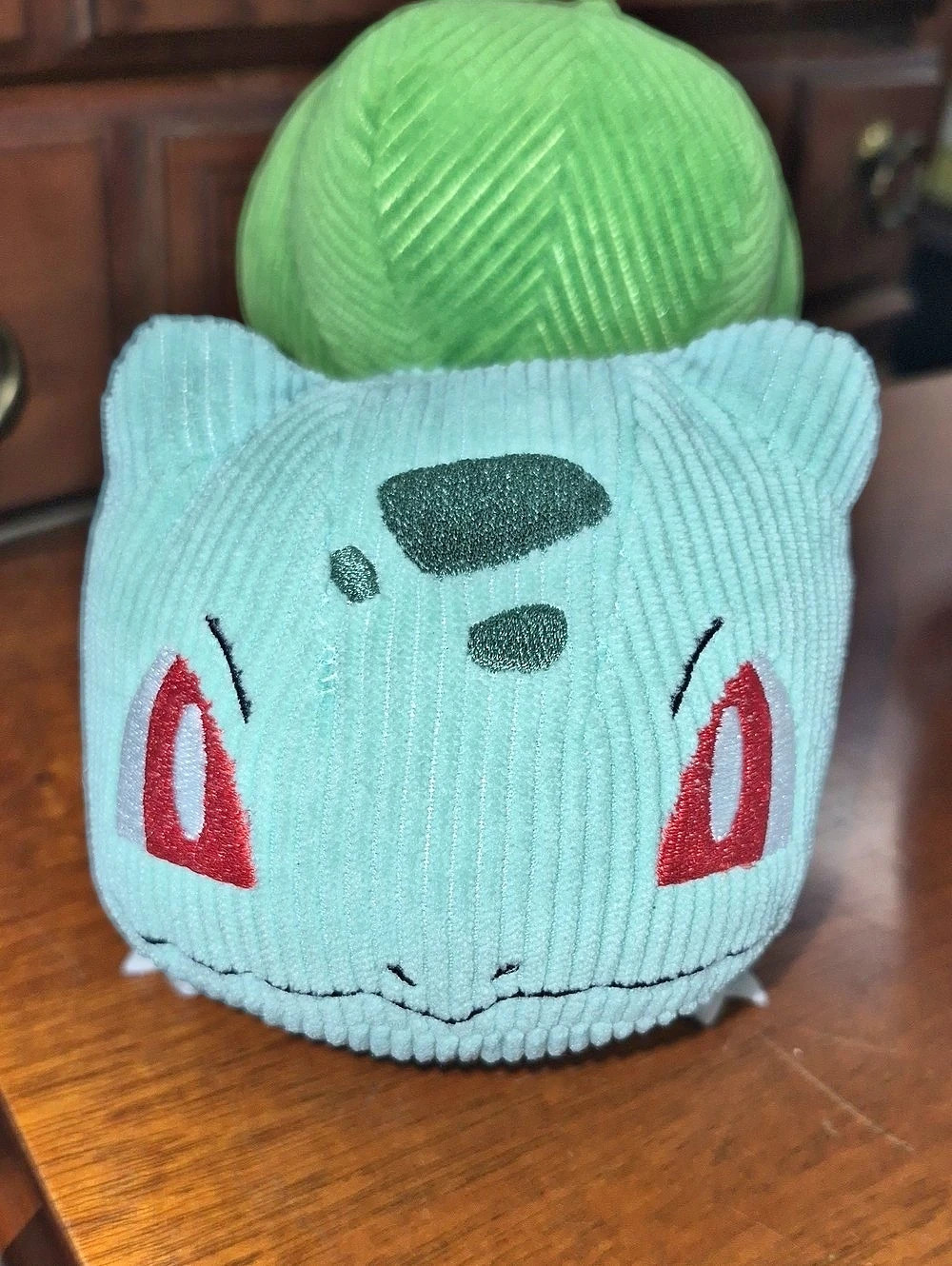 Pokémon Select Series Corduroy Bulbasaur Plush Blue & Green